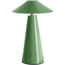 Beliani - Moderna lampada da tavolo minimalista in ferro per interni Luce led senza fili Fungo Verde Apayao