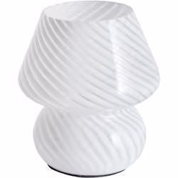 Elegante lampada da comodino con effetto marmo. Illumina i tuoi spazi con questa elegante lampada da tavolo, realizzata in ve ...