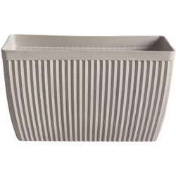 Vaso rettangolare per piante. Questo moderno vaso rettangolare presenta un design elegante e una funzionalità pratica, renden ...