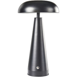 Beliani - Lampada da tavolo moderna in metallo per interni con luce senza fili e dimmer led Nero Bocono