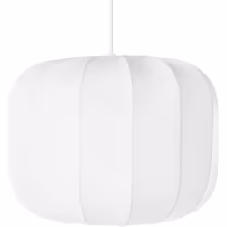 Lampada a sospensione con paralume in nylon. Eleva il tuo spazio da pranzo con questa lampada a sospensione minimalista, cara ...