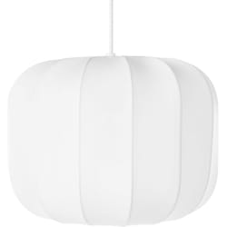 Beliani - Lampada a sospensione dal design moderno con paralume in nylon sintetico bianco cabriales