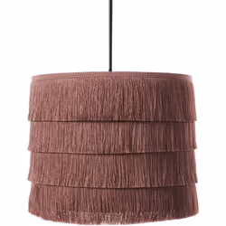 Lampada a sospensione con paralume a frange. Aggiungi un tocco di eleganza bohémien alla tua casa con questa accattivante lam ...