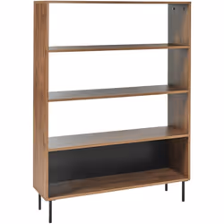 Libreria a 4 piani con schienale aperto. Progettata per uno stile di vita contemporaneo, questa libreria abbina un elegante e ...