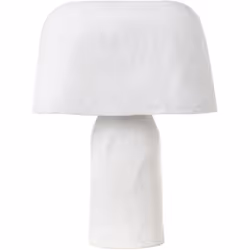 Lampada da tavolo in carta pesta fatta a mano. Lampada da tavolo fatta a mano utilizzando la tecnica della carta pesta. Moder ...