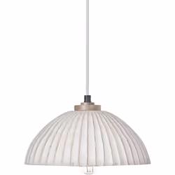 Lampada a sospensione in cartapesta fatta a mano. Questa lampada a sospensione unica combina design artigianale e materiali n ...