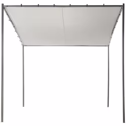 Padiglione da giardino con struttura in acciaio. Trasforma il tuo giardino in un’oasi di relax con questo moderno gazebo, ide ...