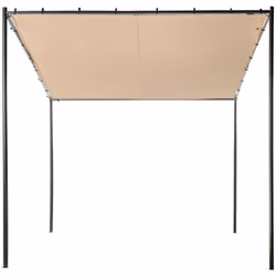 Gazebo con supporto in metallo. Trasforma il tuo giardino in un’oasi di relax con questo moderno gazebo, ideale per trascorre ...