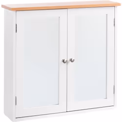 Mobile da bagno con specchio in stile scandinavo. Eleva il tuo bagno con questo elegante e moderno armadietto sospeso che uni ...
