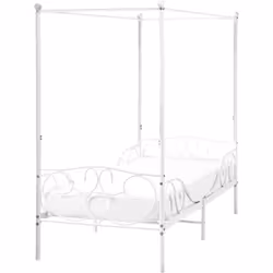 Elegante letto a baldacchino. Crea una camera da letto da sogno ed elegante con questo letto a baldacchino dal design raffina ...