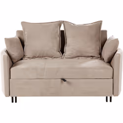 Comodo divano 2 posti con funzione letto. Questo divano letto è l'ideale per una stanza o una zona giorno piccoli. Dal design ...