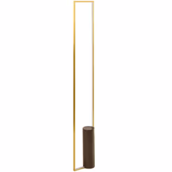 Lampada da salotto moderna con luce LED. Arricchisci il tuo spazio abitativo con questa elegante lampada da terra, progettata ...