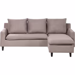 Elegante e comodo divano angolare in tessuto. Questo divano angolare combina uno stile classico con un tocco moderno. Grazie  ...