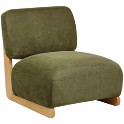 Poltrona retro senza braccioli. Con una perfetta fusione di stile moderno e comfort, questa poltrona presenta una struttura i ...