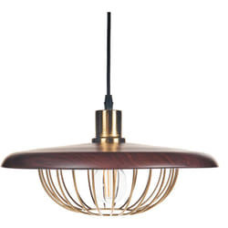 Beliani - Lampada a sospensione a soffitto Luce metallo ferro oro Tordillo