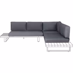 Set di federe aggiuntive da esterno. Questo set di federe per cuscini da esterno è realizzato in tessuto resistente ai raggi  ...