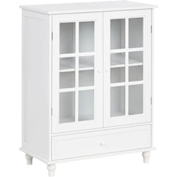 Credenza Soggiorno Camera Da Letto Armadio 2 Ante Con Cassetto mdf Bianco Carlet