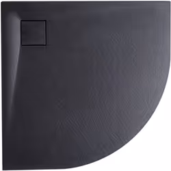 Piatto doccia arrotondato con effetto pietra naturale. Questo elegante piatto doccia è realizzato in avanzato SMC sintetico,  ...