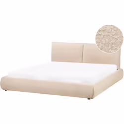 Struttura letto imbottita in stile moderno. Rinnova la tua camera da letto con questo elegante letto ad acqua dallo stile con ...