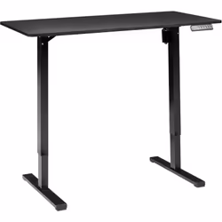 Scrivania Sit and Stand con altezza regolabile. Migliora il tuo spazio di lavoro con questa moderna scrivania elettrica, dota ...