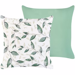 Set di cuscini decorativi per esterni. Aggiungi un tocco di colore al tuo spazio esterno con questo set di 2 cuscini da ester ...