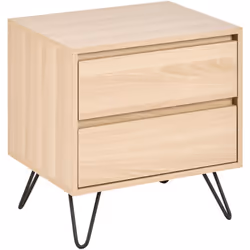 Comodino minimalista con pratico contenitore. Aggiungi un tocco di fascino minimalista alla tua camera da letto con questo fu ...