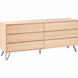 Credenza minimalista con cassetti. Aggiungi un tocco di fascino minimalista al tuo soggiorno o alla tua camera da letto con q ...
