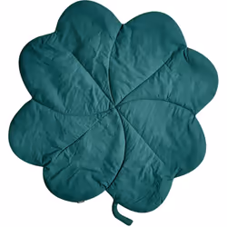 Tappeto da gioco trapuntato a forma di trifoglio per la cameretta. Morbido, trapuntato e dalla forma adorabile, questo tappet ...