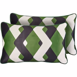 Cuscini da giardino. Rinnova il tuo spazio esterno con questo comodo set di 2 cuscini, perfetto per dare un nuovo look elegan ...