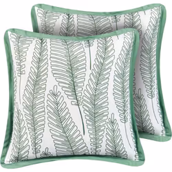 Cuscini da giardino. Aggiungi un tocco di stile al tuo spazio esterno con questo set di cuscini decorativi, pensato per crear ...