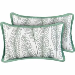 Cuscini da giardino. Aggiungi un tocco di stile al tuo spazio esterno con questo set di cuscini decorativi, pensato per crear ...