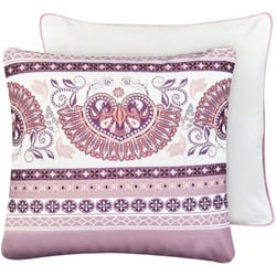 Set di 2 cuscini per esterni da giardino con motivo 45x45 cm Viola Tvista