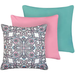 Set di 3 cuscini da giardino per esterni Accessori da giardino Multicolore Tide