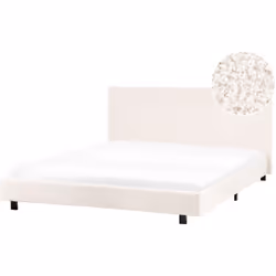Letto imbottito dal design classico. Questo letto minimalista è ideale per vari stili di arredamento, da quello moderno e tra ...