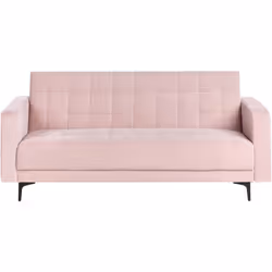 Divano letto a 3 posti in morbido velluto. Porta la classe e l'eleganza in soggiorno con questo divano a 3 posti di altissima ...