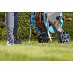 Gardena AquaRoll M Easy Carrello avvolgitubo Manuale Nero, Blu, Arancione - Vista aggiuntiva 8