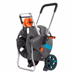 Gardena AquaRoll L Easy Carrello avvolgitubo Manuale Nero, Blu, Arancione - Vista aggiuntiva 8