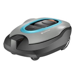 Gardena SILENO+ Tagliaerba robotizzato Batteria Blu, Grigio