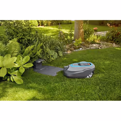 Gardena SILENO+ Tagliaerba robotizzato Batteria Blu, Grigio