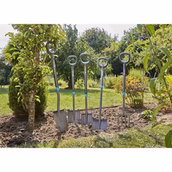 Gardena 17020-20 pala e paletta da giardiniere Vanga a punta Acciaio inox Nero - Vista aggiuntiva 4
