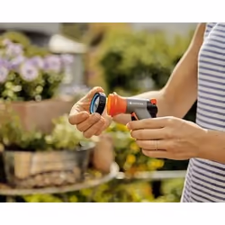 Gardena 18405-20 ugello atomizzatore per pistola ad acqua da giardino Ugello a spruzzo d'acqua da giardino Blu, Grigio, Arancione - Vista aggiuntiva 4