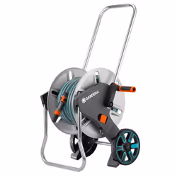 Gardena 18542-20 avvolgitubo da giardino Carrello avvolgitubo Manuale Nero, Blu, Grigio - Vista aggiuntiva 5