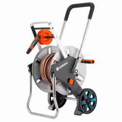 Gardena 18547-20 avvolgitubo da giardino Avvolgitubo multiposizione Manuale Nero, Acciaio inox - Vista aggiuntiva 5