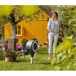 Gardena RollUp Avvolgitubo da terra Automatico Nero, Grigio - Vista aggiuntiva 4