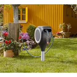 Gardena RollUp Avvolgitubo da terra Automatico Nero, Grigio - Vista aggiuntiva 5