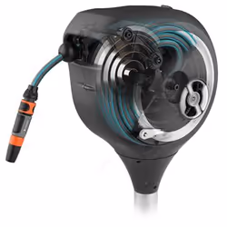 Gardena RollUp Avvolgitubo da terra Automatico Nero, Grigio - Vista aggiuntiva 6