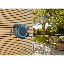 Gardena 18625-20 avvolgitubo da giardino Rocchetto montato a muro Automatico Nero, Blu - Vista aggiuntiva 4