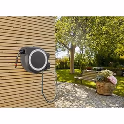 Gardena RollUp L Rocchetto montato a muro Automatico Nero, Blu, Grigio - Vista aggiuntiva 5