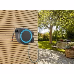 Gardena 18630-20 avvolgitubo da giardino Rocchetto montato a muro Automatico Nero, Blu - Vista aggiuntiva 5