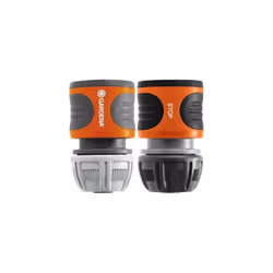 In questo set puoi trovare un raccordo rapido per tubo flessibile per l'inizio del tubo e un acqua-stop da collegare all'estr ...